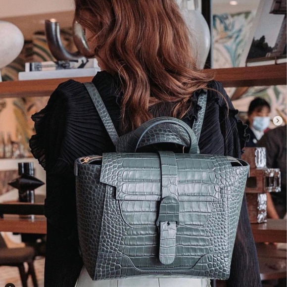 Senreve Mini Maestra in / Dragon / Forest / Gold - Picture 1 of 14